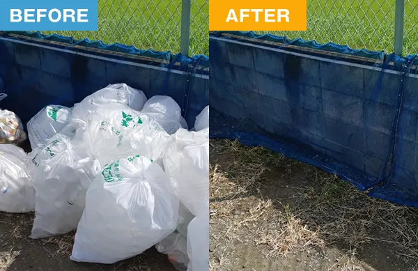 法人ゴミ回収 作業例2