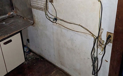 家具・家電の残置物撤去 撤去後の写真