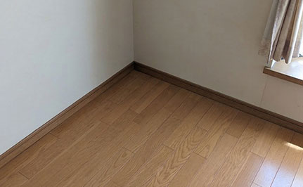 大型家具の回収 撤去後の写真