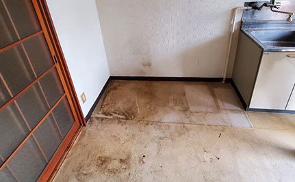 ハウスクリーニング 作業前の写真