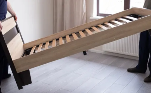 ベッド・寝具関連家具の回収写真